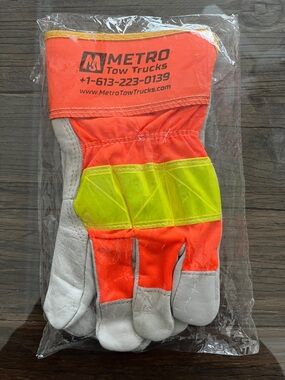 METRO Tow Trucks High-Visibility Work Gloves